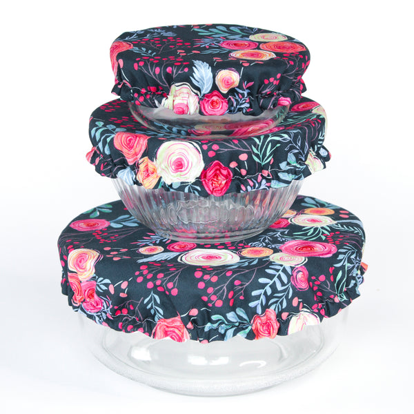 Large Bowl Cover - Roses